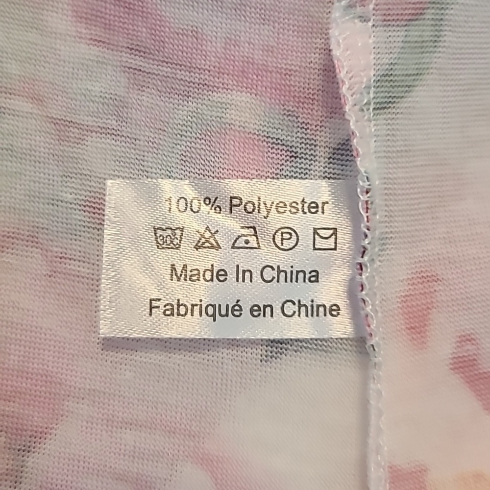 Mumu floral poly knit tie waist robe - Picture 6 of 8